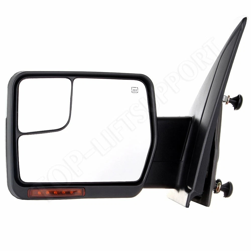 Power Heated Left Driver Side View Mirror with LED Signal for F-150 (2004–2014)