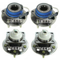 Front and Rear Wheel Bearing & Hub Assy Kit for Chevy Impala Limited (2014–2016)