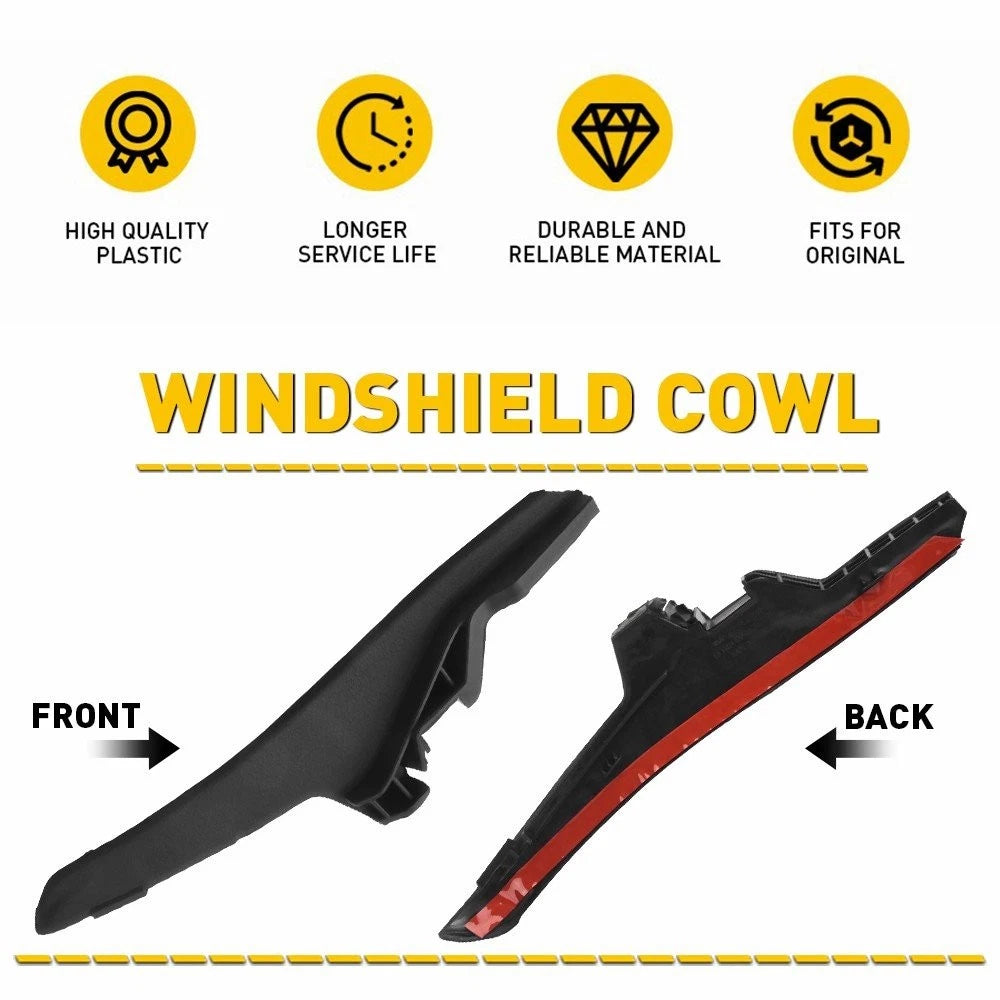 Windshield Wiper Cowl Extension Trim for Toyota Corolla (2014–2019)