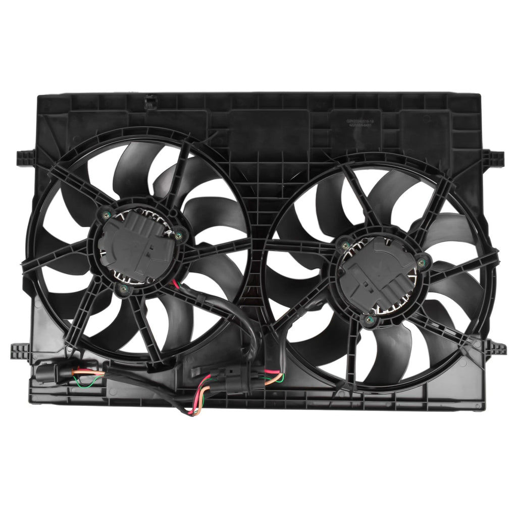 Dual Radiator Cooling Fan Assembly for VW Atlas (2018–2023) Atlas Cross Sport (2020–2023)