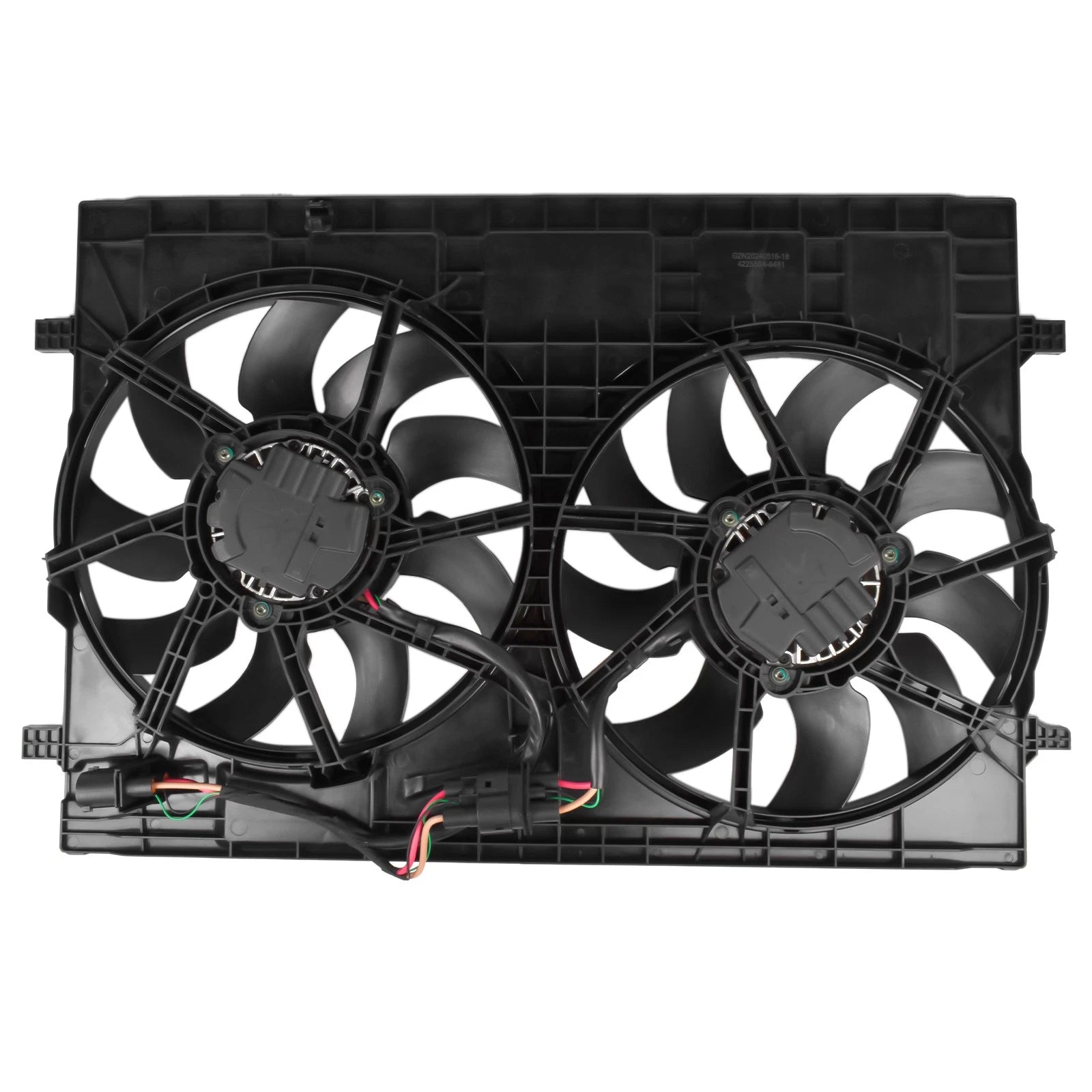 Dual Radiator Cooling Fan Assembly for VW Atlas (2018–2023) Atlas Cross Sport (2020–2023)