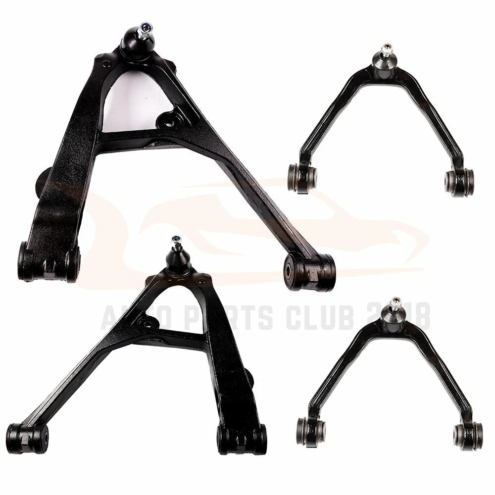 Set of 4 Front Upper & Lower Control Arms Kit for GMC Yukon XL 1500 (2000–2006)