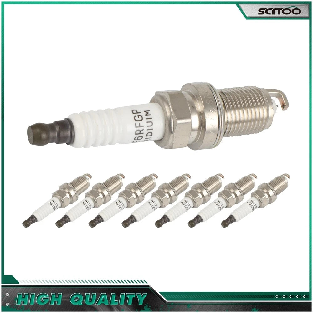 Set of 8 Iridium & Platinum Spark Plugs for Dodge Ram 1500 2500 3500