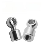 Oil Pipe Extension 3.5cm Stainless Steel 304 Secure Threads for Motorcycle
