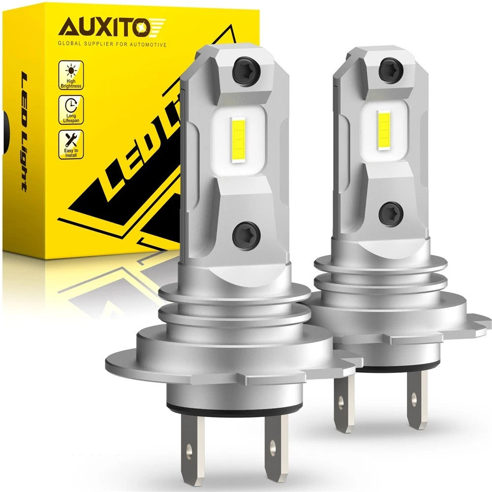 2X H7 LED Fog Light Bulb 16W 1700LM 6500K White for DRL High Low Beam