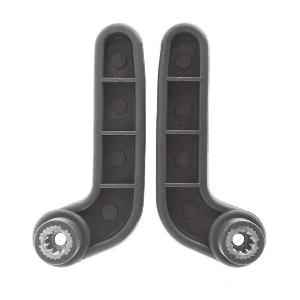Set of 2 Black Roof Lock Handles for Honda Del-Sol (1993–1997)