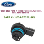 Fuel Temp Sensor for Ford F-250 F-350 Super Duty 6.7L V8 (2011–2016) HC34-9T321-AC