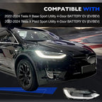 LED Headlight Assembly for Tesla Model X Plaid (2022–2024)