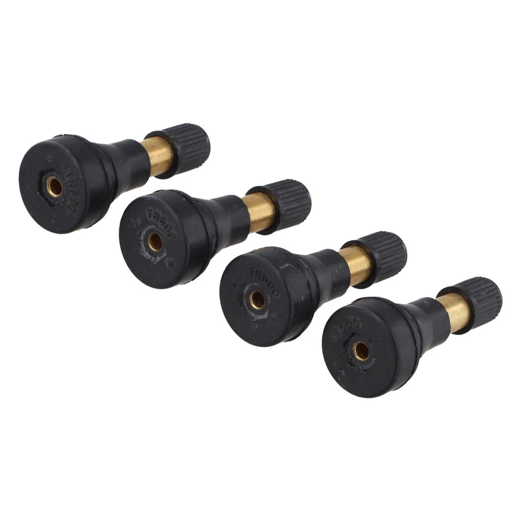 Tire Valve Stem for Tubeless Wheels 45 x 18.5mm Black + Gold