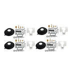 4 x Carburetor Repair Kits for Kawasaki ZX1100, ZX11, ZX1200C, ZZR1200