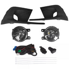 Upper Lower Grill Set with Molding Fog Lights for Honda Civic (2022–2023)