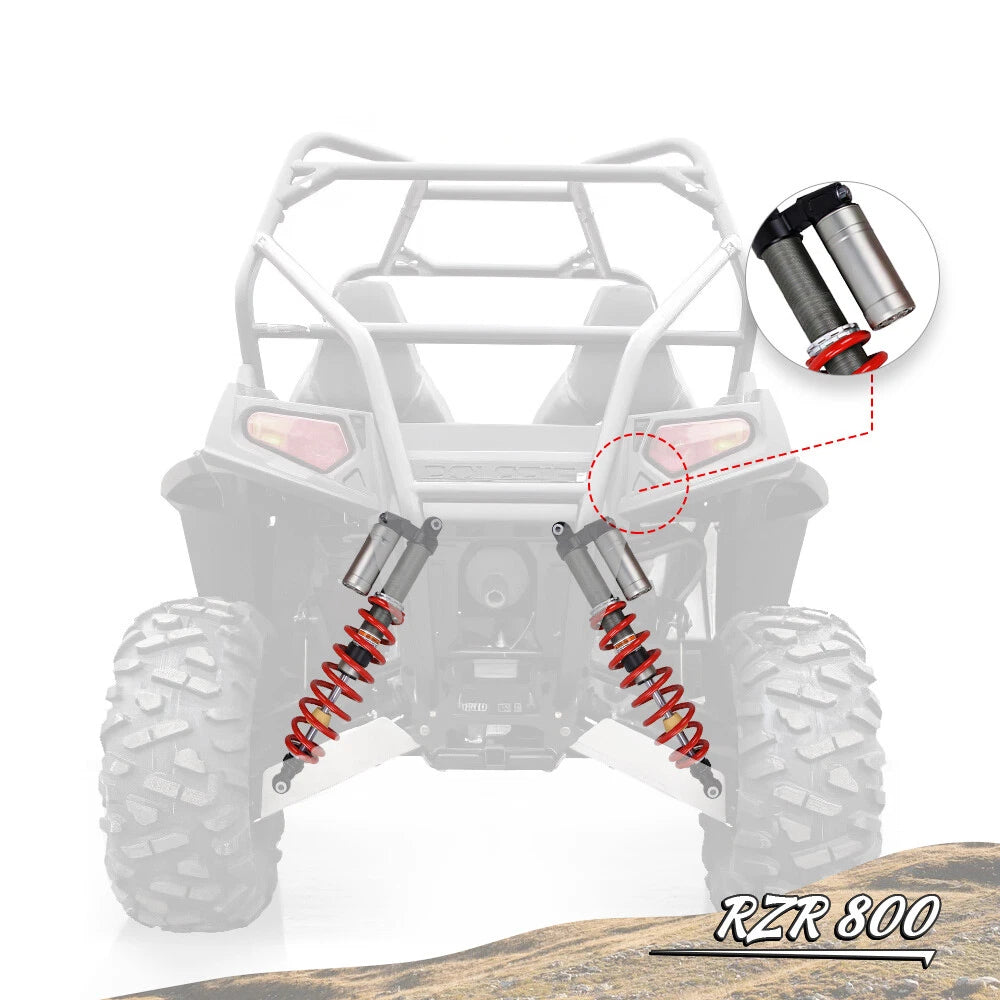 Rear Air Shocks Absorber for Polaris RZR S 800 EFI (2009–2014)