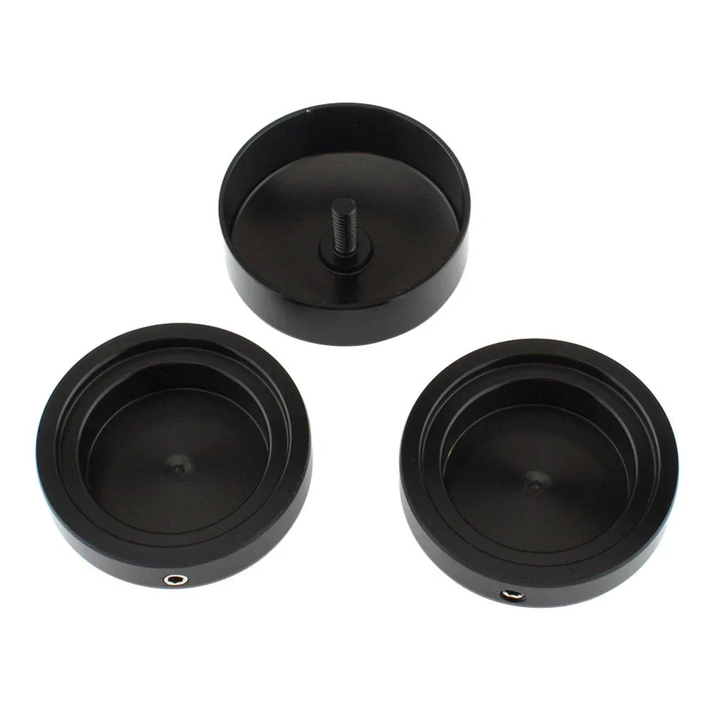 3pcs Top Fork Tube Stem Nut for Harley V-Rod Night Rod Special (2007-2011)