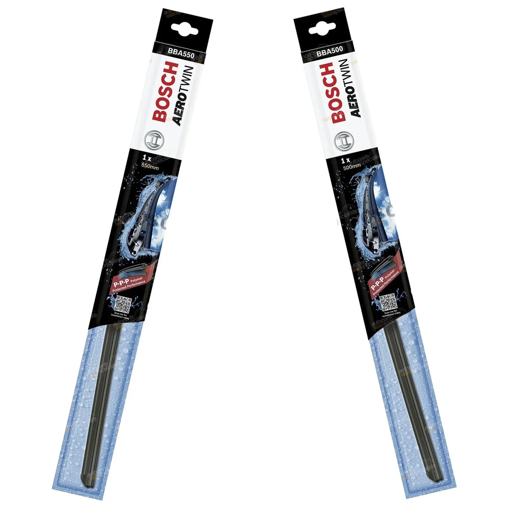 Front Pair Aerotwin Wiper Blades for Nissan Maxima A32 3.0L (1995-1999)