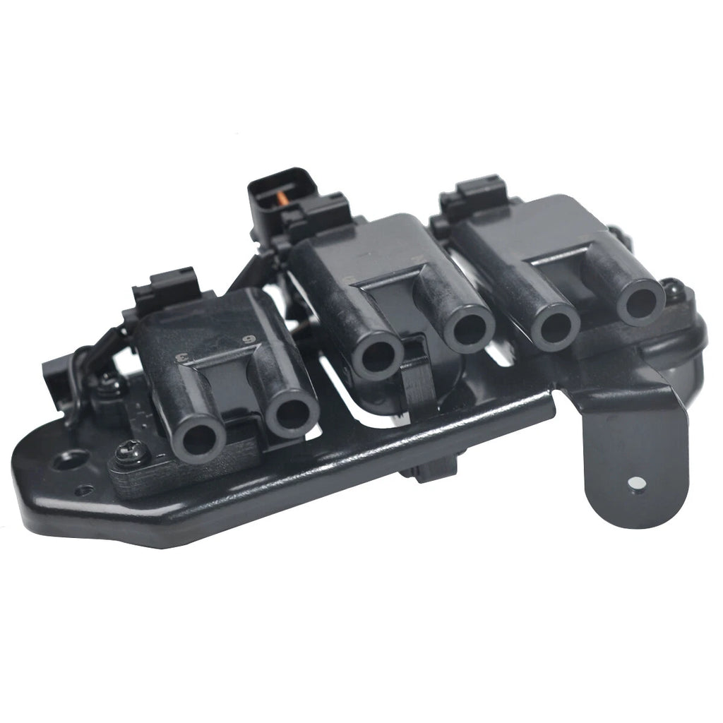 1X Ignition Coil & 6X Spark Plug for Hyundai Tiburon Santa Fe V6 (2001–2006)