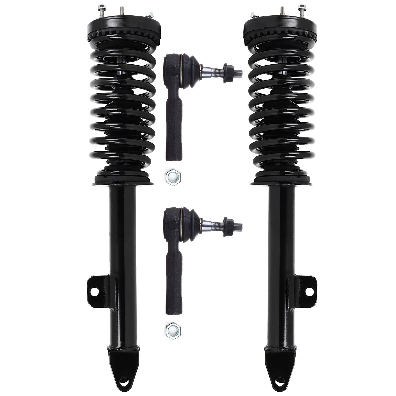 Front Suspension Struts Tie Rod End Links for Dodge Charger Chrysler 300 (2005–2010)