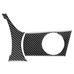 Carbon Fiber Cup Holder Trim Cover for BMW X3 E83 (2004-2010)