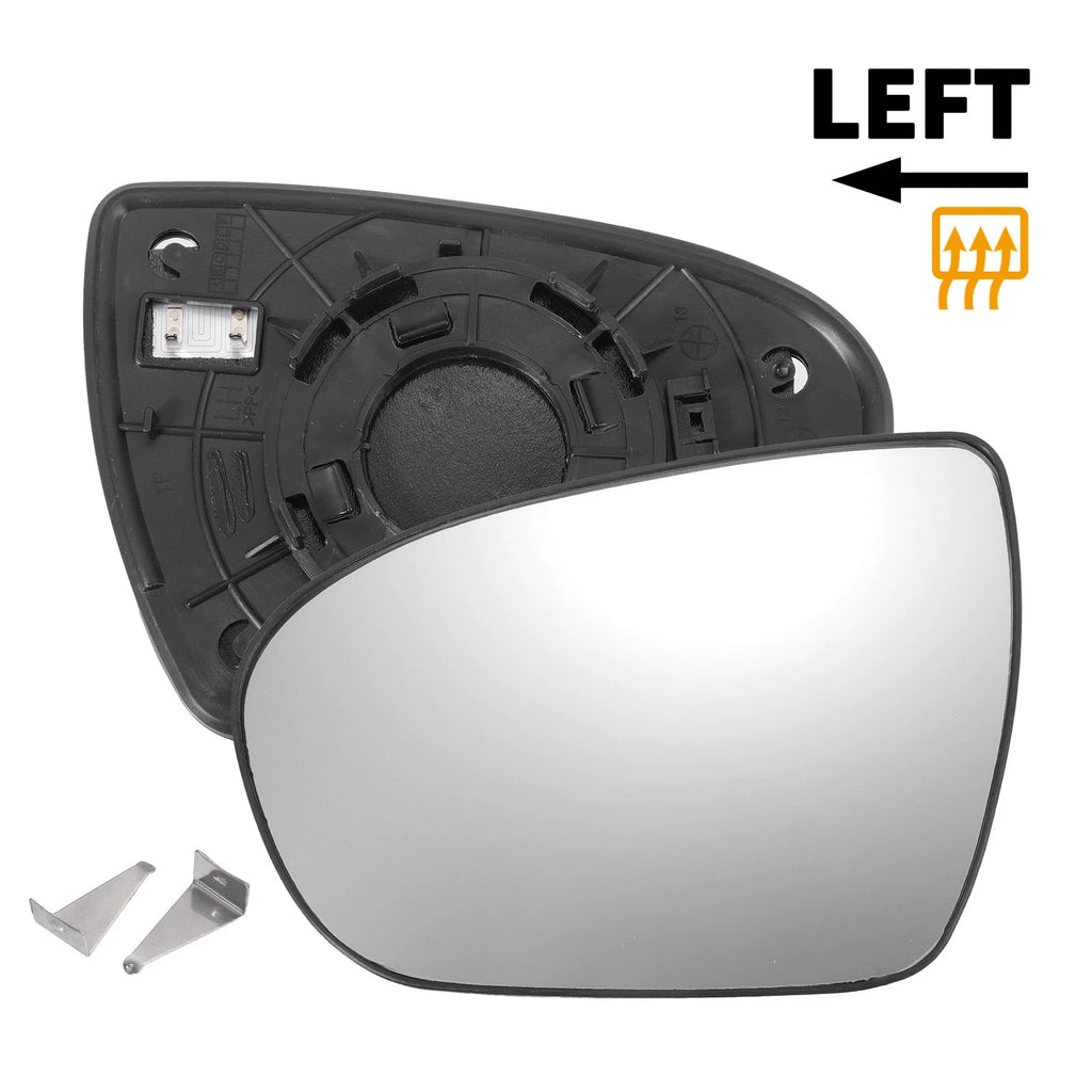 Heated Left Side Mirror Glass w/ Backing Plate for Kia Optima (2011–2015)