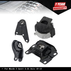 Set of 4 Engine Motor & Transmission Mounts for Mazda 3 Sport (2010–2013)