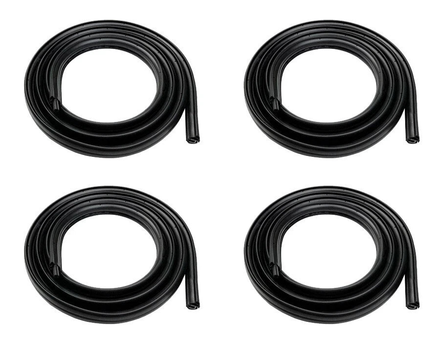 Door Weatherstrip Seals Set for 2007–2013 Chevy Silverado Crew Cab (4-Door)