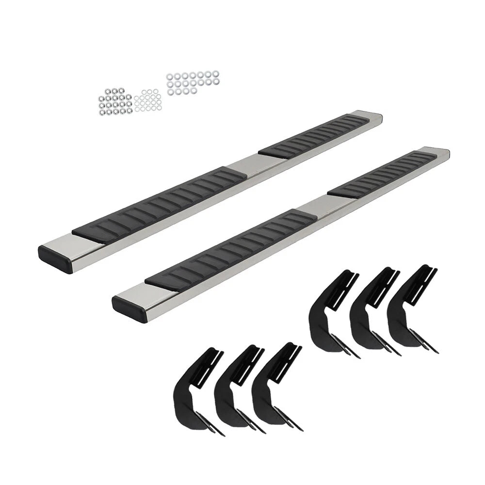 Set of 2 Steel Side Steps for Dodge Ram 1500 (2019–2024) Crew Cab