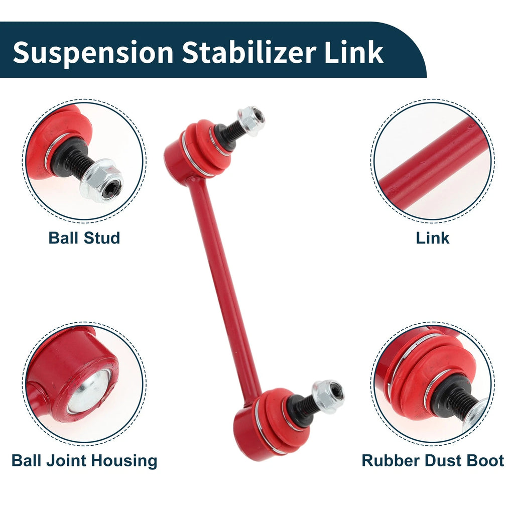 Rear Stabilizer Bar Links with 2 Pcs Bushing for Hyundai Elantra (2011–2016)