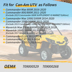 Gas Fuel Cap 709000529 for Can Am Maverick 1000/1000R (2011–2020)