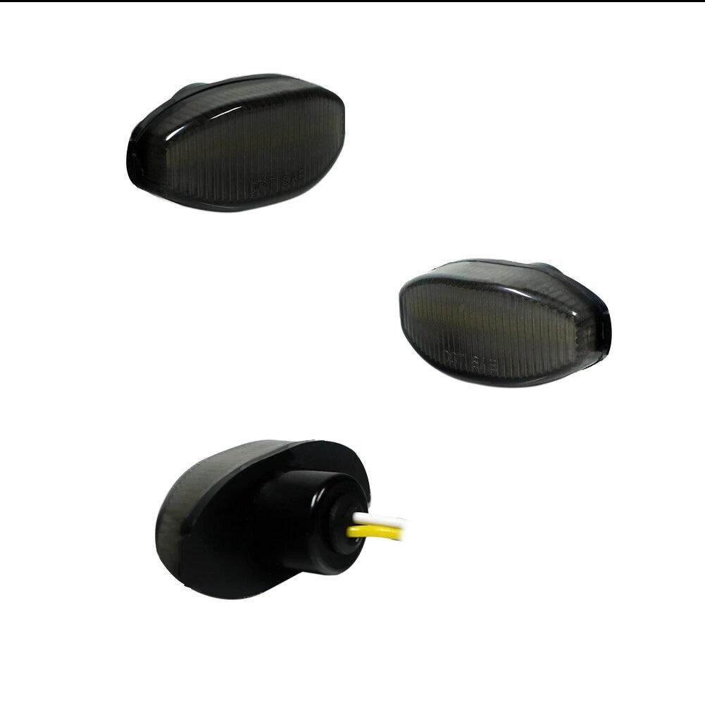 Smoked Lens Amber LED Side Marker Lights for Ford Raptor (2010–2014)