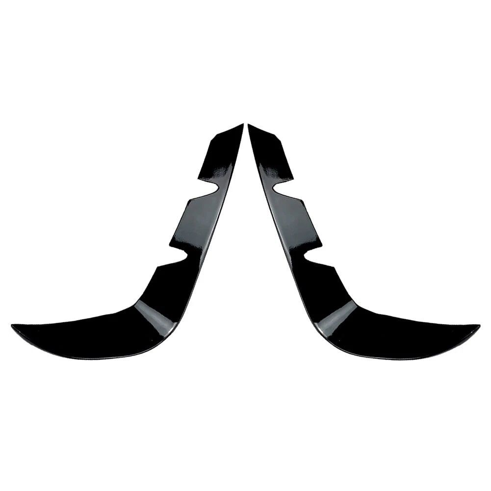 2X Front Bumper Canards Lip Splitter Fins for Mercedes Benz GLB-Class (2020–2022)