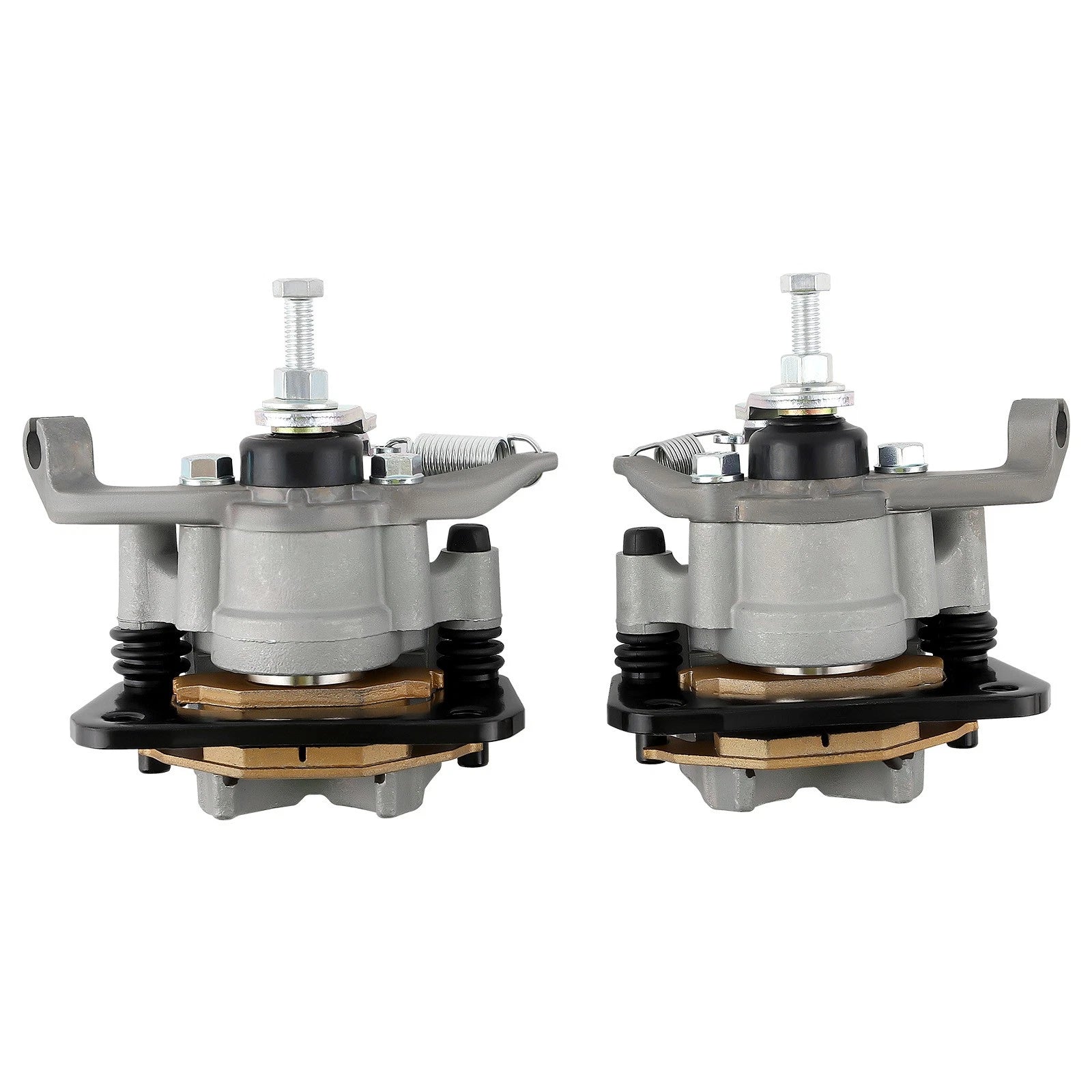 Rear Brake Calipers & Pads for Kawasaki Mule PRO DX DXT FX FXR FXT (2015–2023)