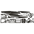 Carbon Fiber Trim Decal for BMW X1 E84 (2010–2015)