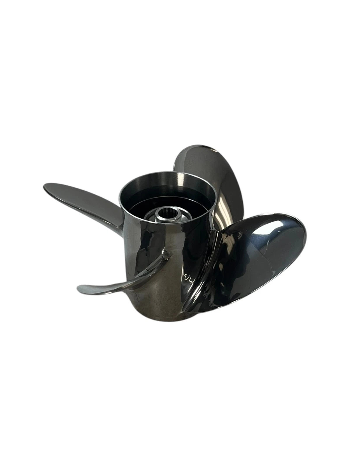 Set of 4 Stainless Steel Propellers for Suzuki Marine (990C0-00622-20P)