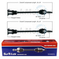 Set of 2 Rear CV Axle Shafts for Lexus RX400h Toyota Highlander AWD (2006–2008)