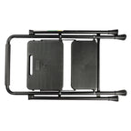 2-Step Folding Ladder Stool with Wide Anti-Slip Pedal for Home Use