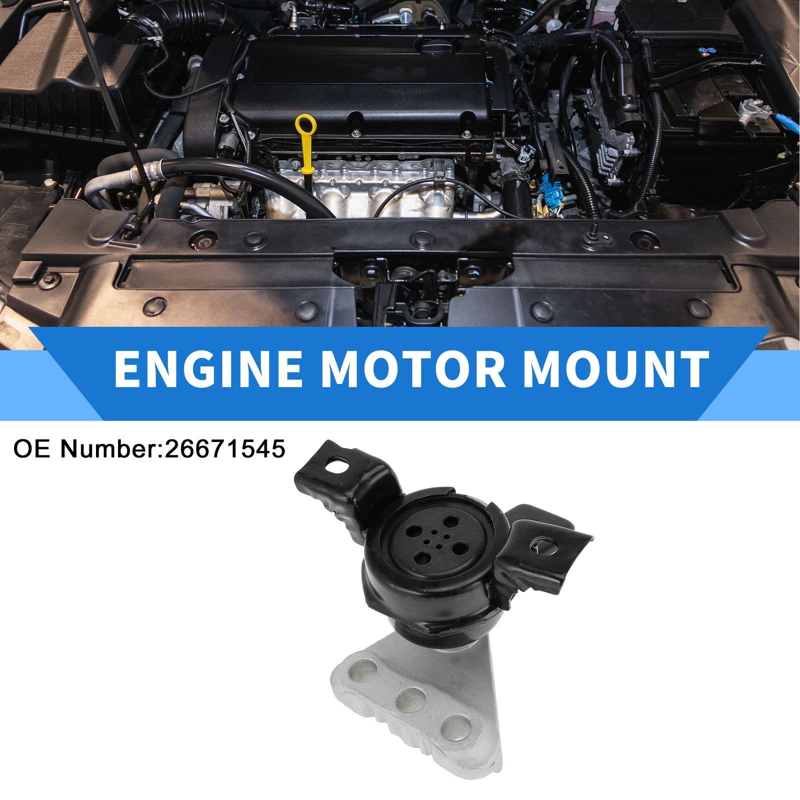 Right Engine Motor Mount for Chevrolet LOVA (2016) 1.5L AT