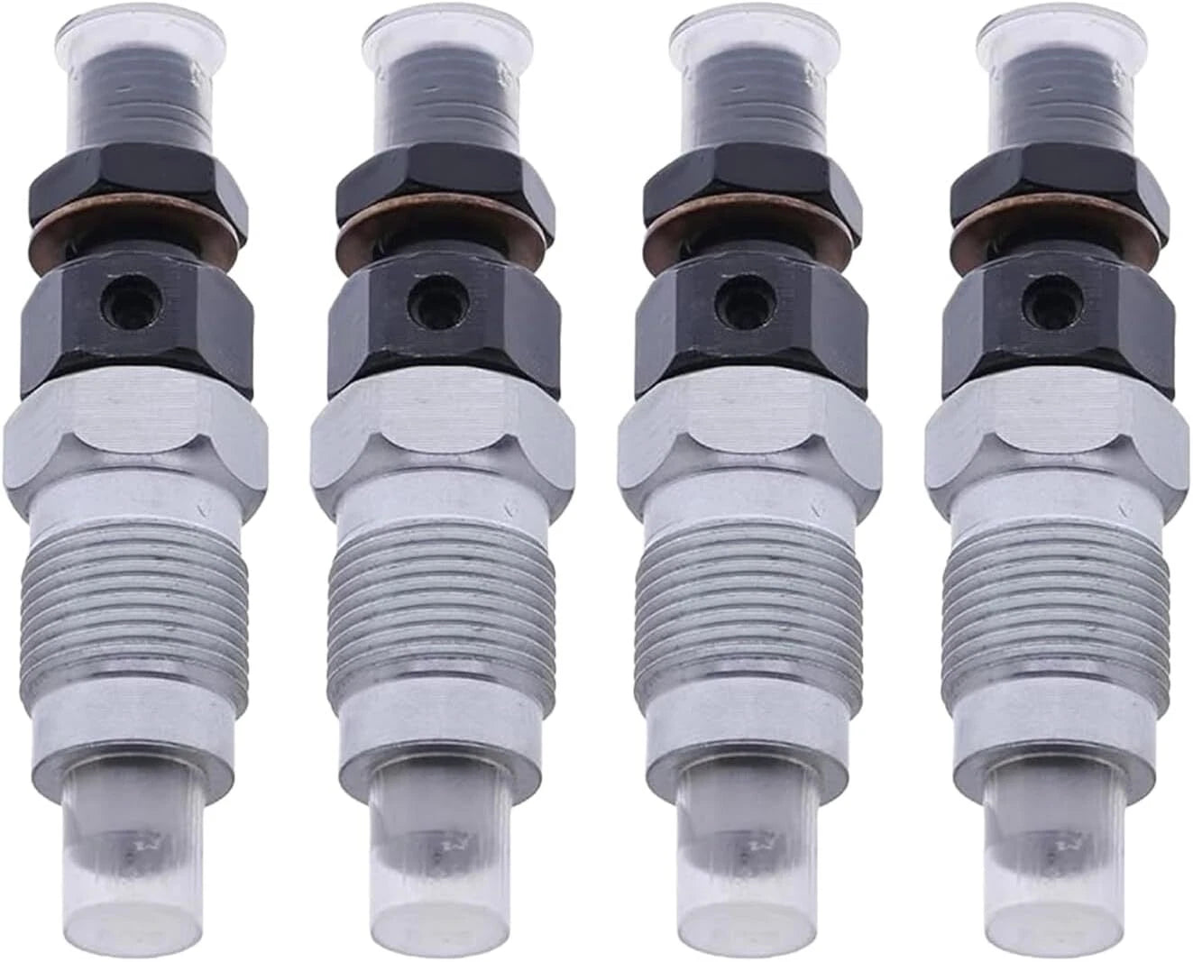 Set of 4 Fuel Injectors 093500-7120 23600-69165 for Toyota 1KZ 1KZ-T 1KZ-TE 1KZT