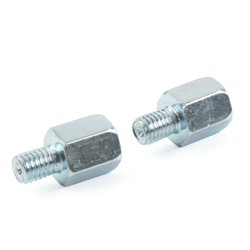 Motorcycle Rear View 10mm to 8mm Mirror Adapter Bolts for Universal