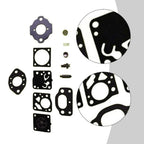 12-Piece Carburetor Kit for Tillotson HU-64 HU64A HU-64B HU64D HU65A HU65B
