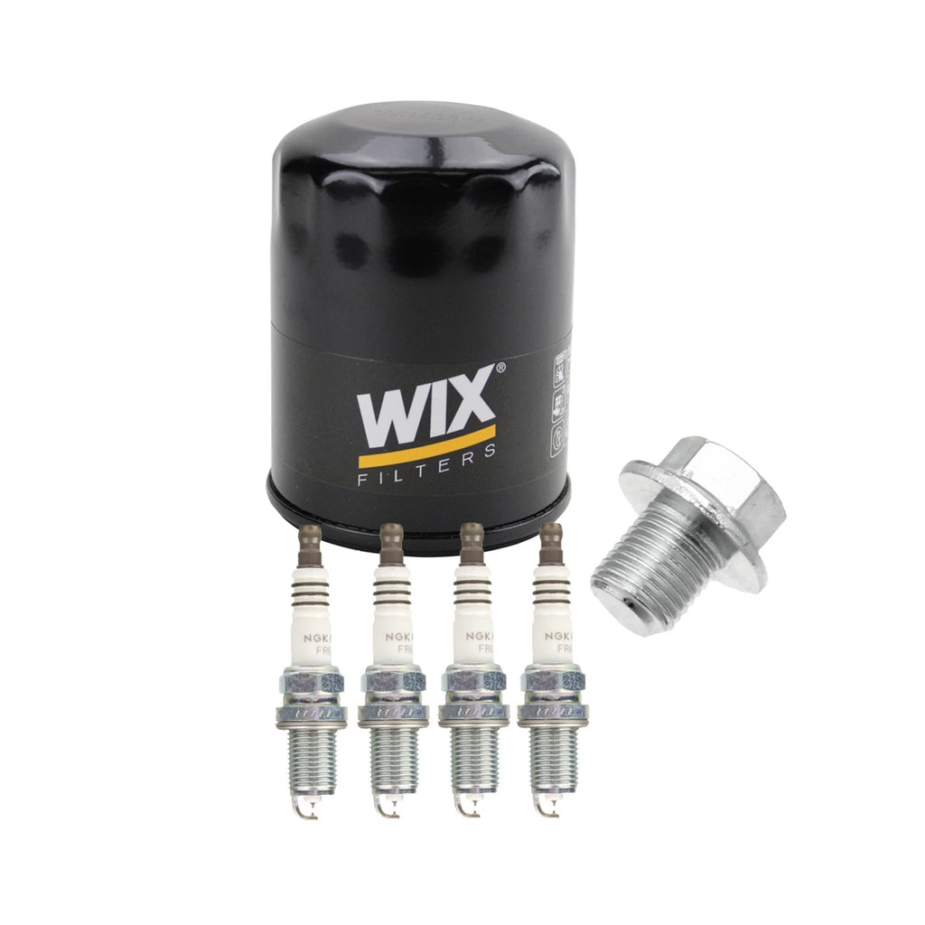Wix Engine Oil Filter & NGK Spark Plugs Set for Camry Highlander RAV4 (L4)