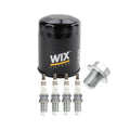 Wix Engine Oil Filter & NGK Spark Plugs Set for Camry Highlander RAV4 (L4)
