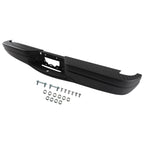Black Rear Bumper for Ford F-250 XL XLT (1999) YL3Z17D826AA Steel Bolt-On