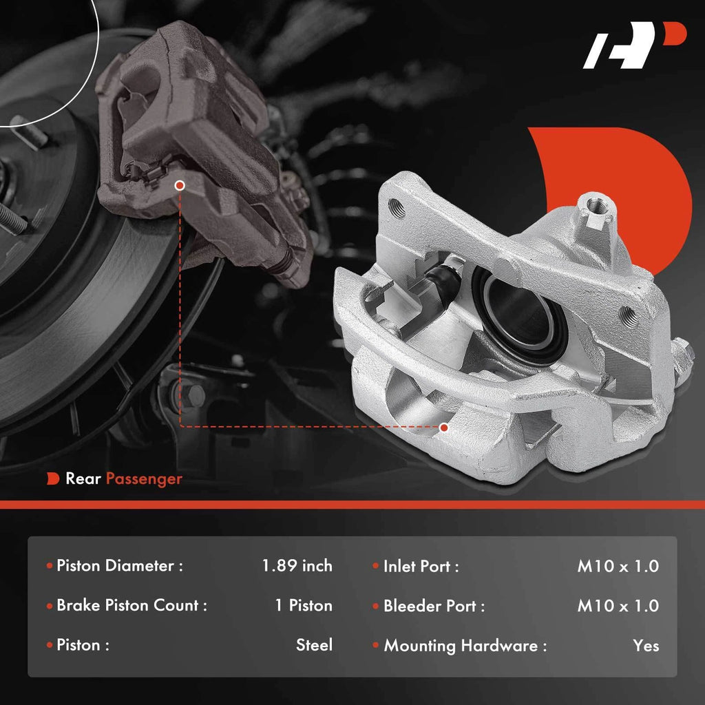 Rear Right Brake Caliper With Bracket for Toyota Land Cruiser (1998–1999)