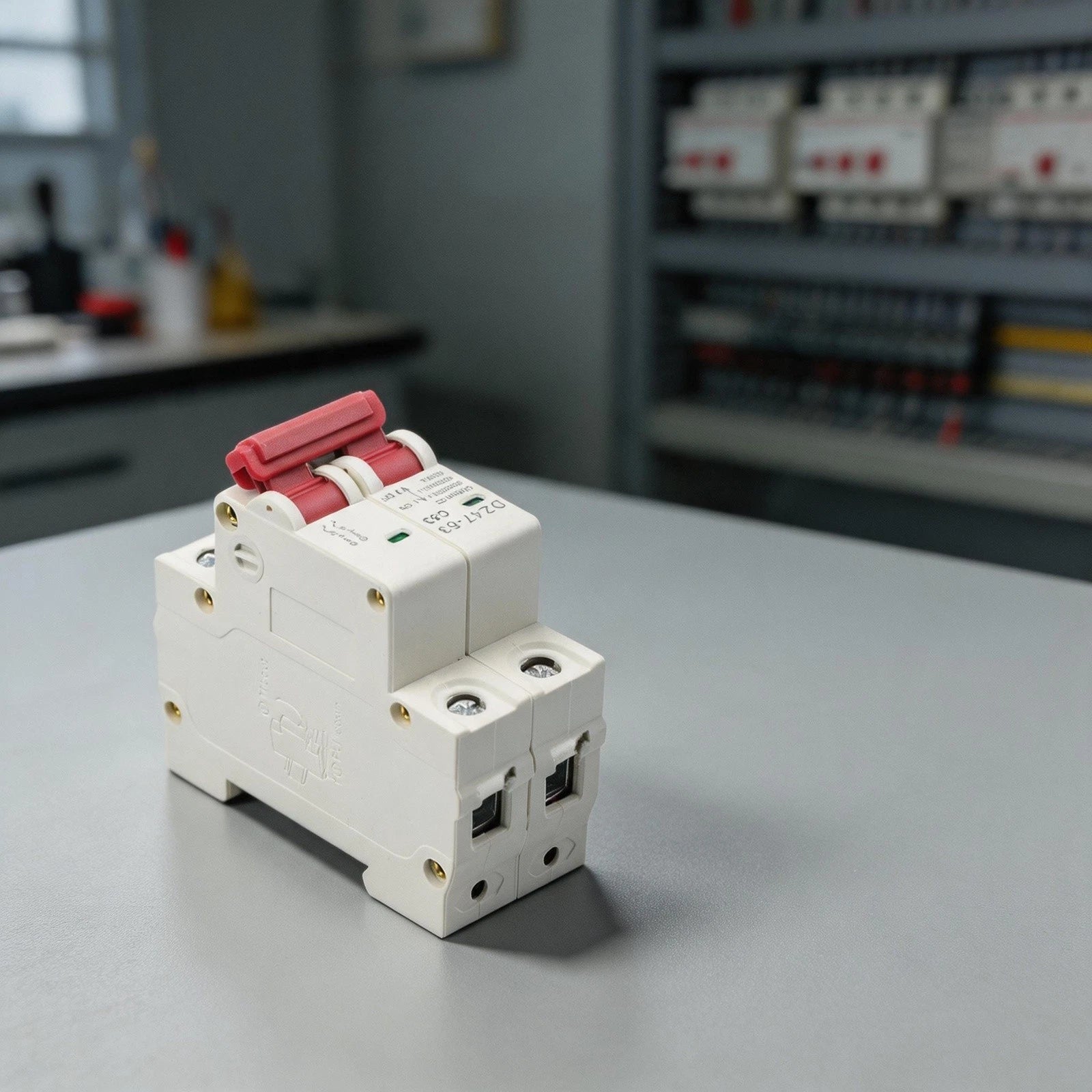 2 Pole DC Circuit Breaker 500V for Solar PV (10-63 Amp)