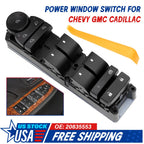 Power Window Switch for Chevrolet GMC Cadillac (2000–2007) 20835553