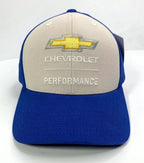 Racing Hat Cap Blue Gray for Chevrolet Performance Vehicles (All Years)