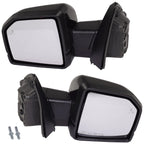 Set of 2 Heated Mirrors for Ford F150 (Driver & Passenger Side)
