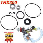 Starter Brush Plate Rebuild Kit for Honda Rancher 350 400 Foreman Rubicon 500 (2000–2006)