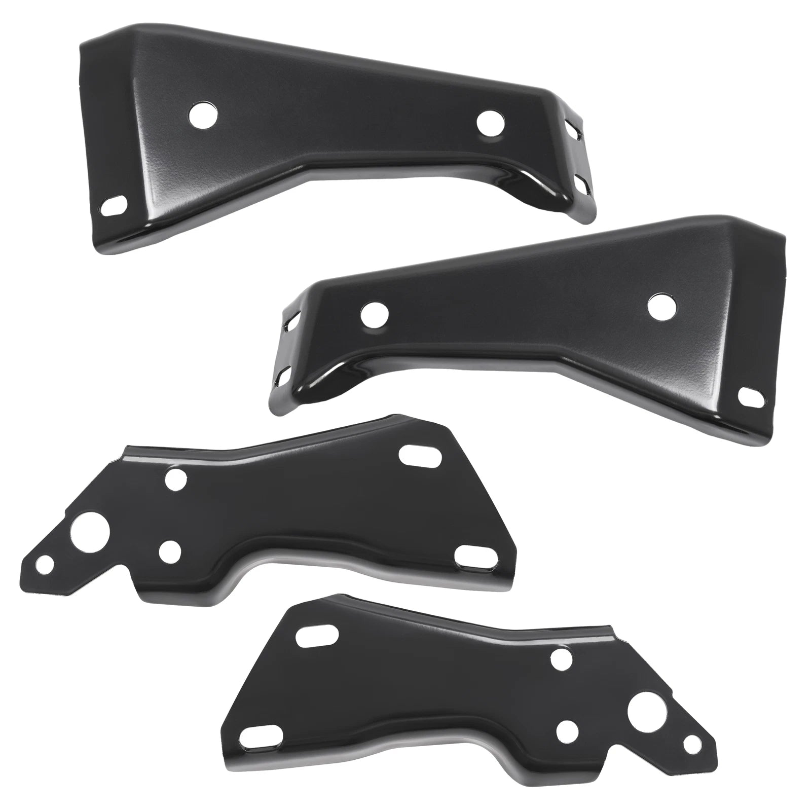 Set of 2 Rear Bumper Bracket Mounts for Chevy C/K 1500 Fleetside (1988–2000)