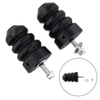 Set of 2 Rear Leaf Spring Control Arm Bumper Rubber Blocks for Ford F250 F350