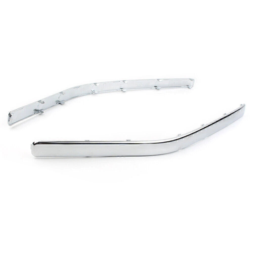 Chrome Front Side Fairing Cowl Edge Molding Trim for Honda GL1800 (2001–2006)